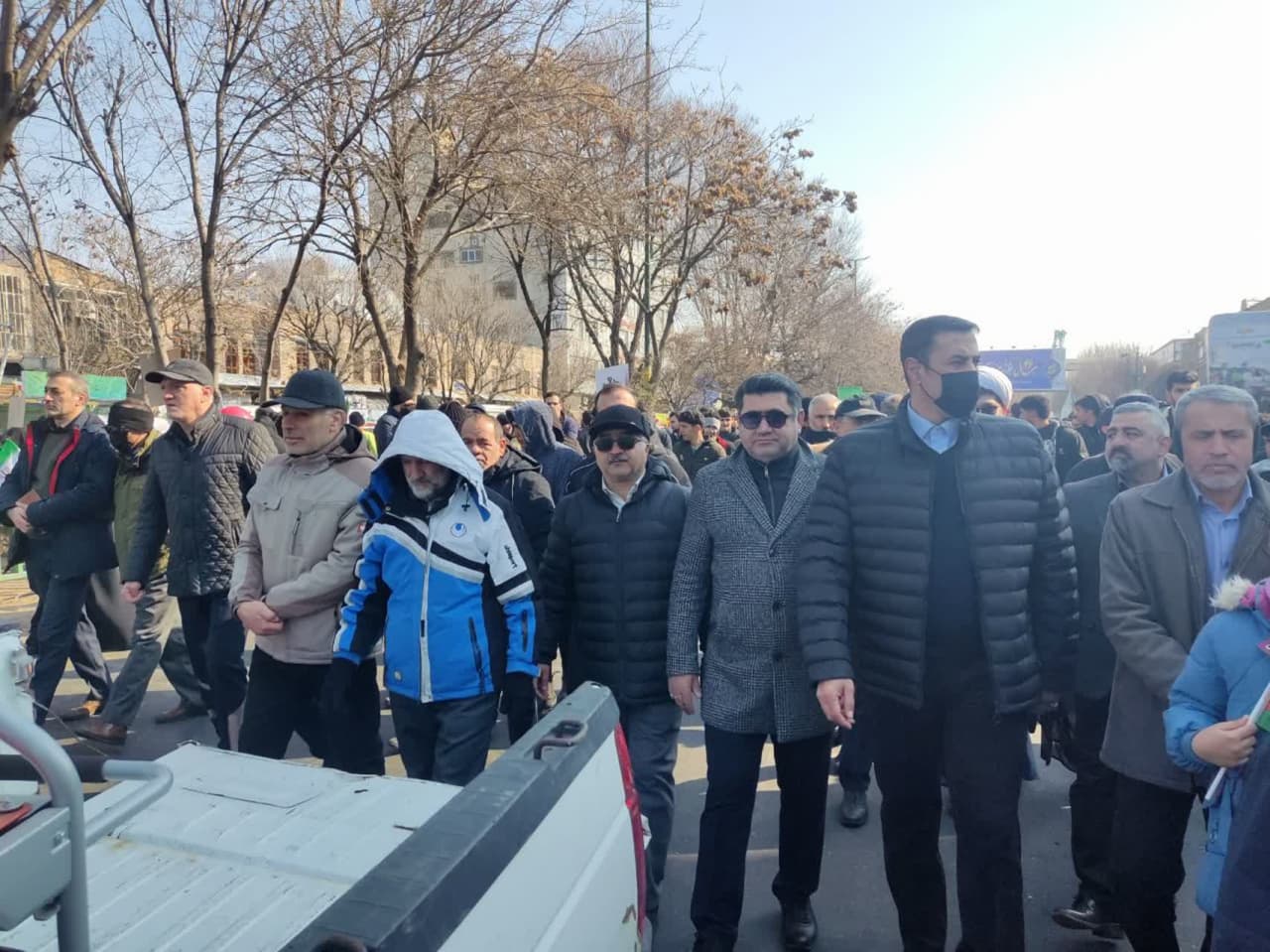 حضور گسترده جامعه ورزشی فوتبال در راهپیمایی یوم‌الله ۲۲ بهمن ماه