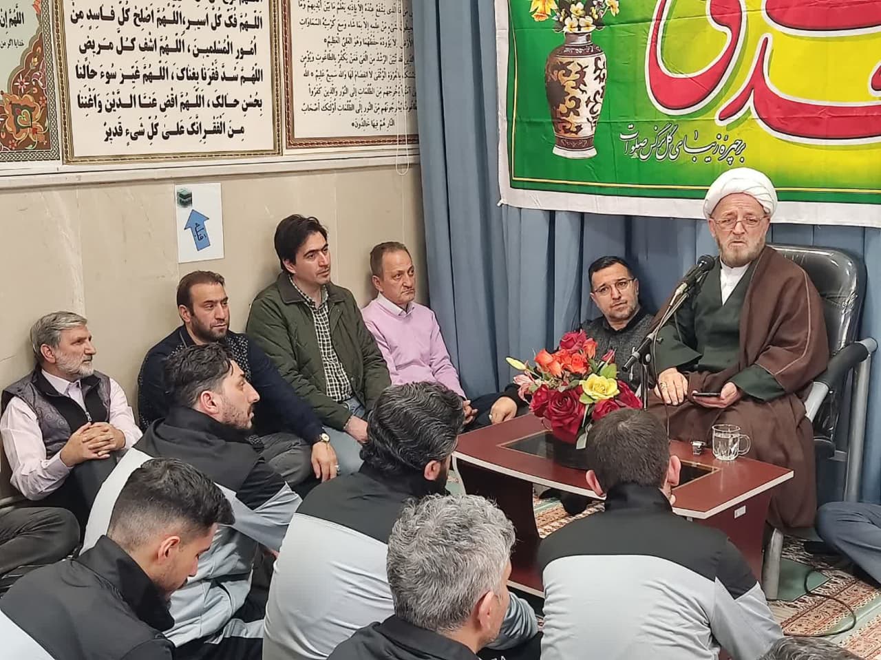 مراسم جشن و سرور بمناسبت ولادت با سعادت حضرت امام مهدی(عج)جامعه فوتبال
