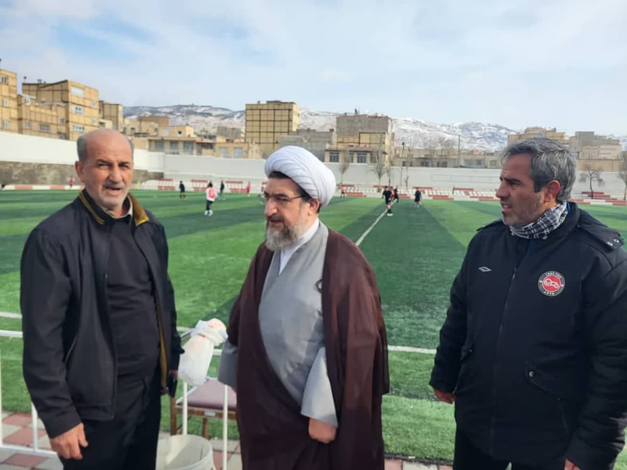 بازدید سرزده نماینده  محترم ولی فقیه در استان حاج آقا مطهری اصل از ورزشگاه ایثار