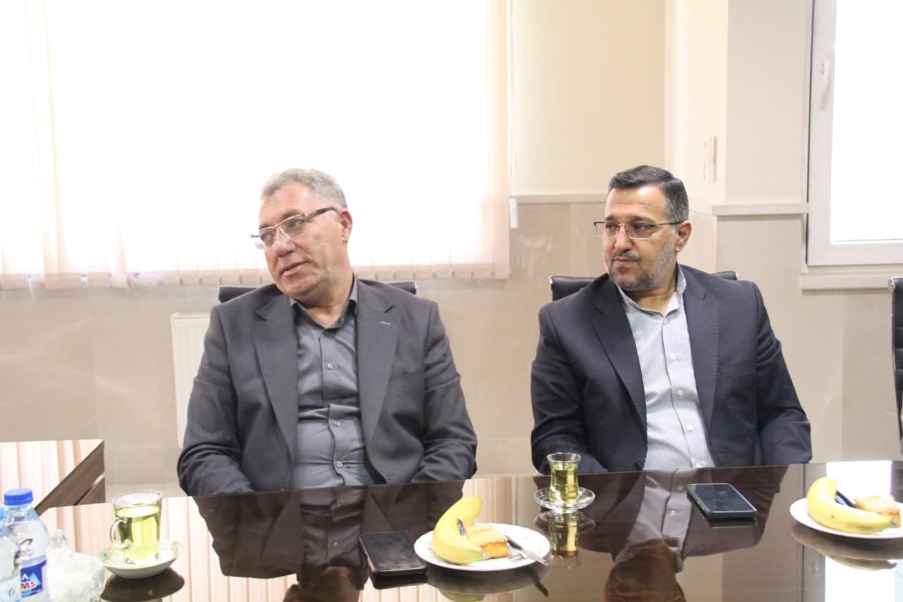 دیدار صمیمانه رئیس هیأت فوتبال استان با مدیر عامل جدید مس سونگون ورزقان