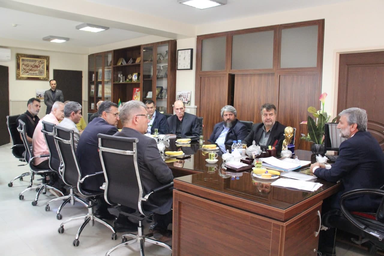دیدار صمیمانه رئیس هیأت فوتبال استان با مدیر عامل جدید مس سونگون ورزقان