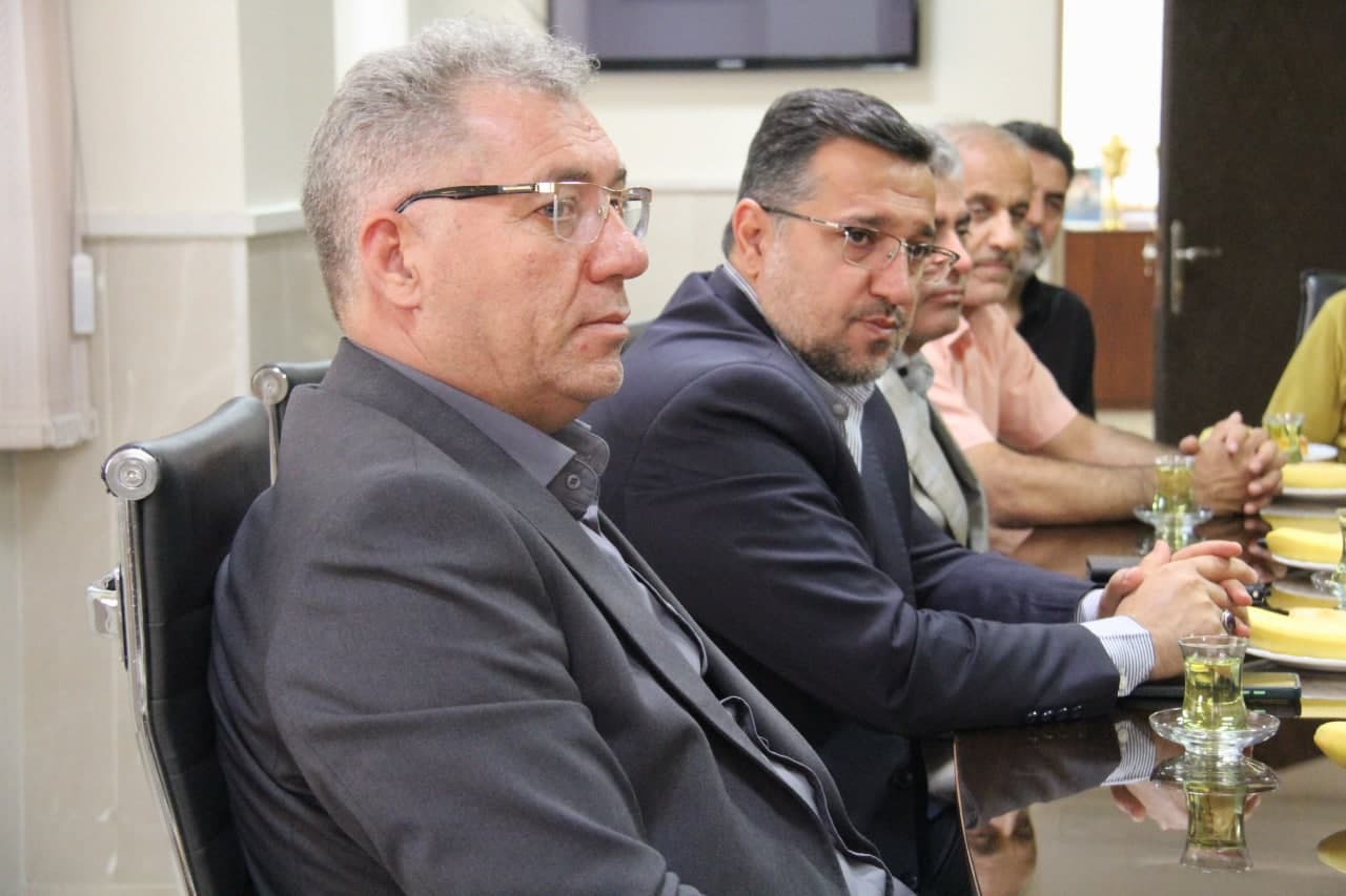 دیدار صمیمانه رئیس هیأت فوتبال استان با مدیر عامل جدید مس سونگون ورزقان