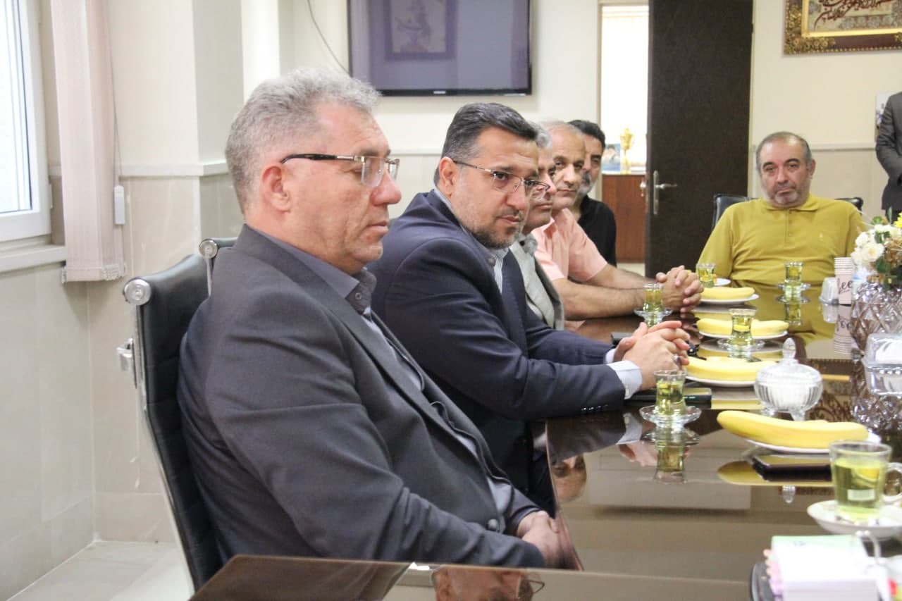 دیدار صمیمانه رئیس هیأت فوتبال استان با مدیر عامل جدید مس سونگون ورزقان