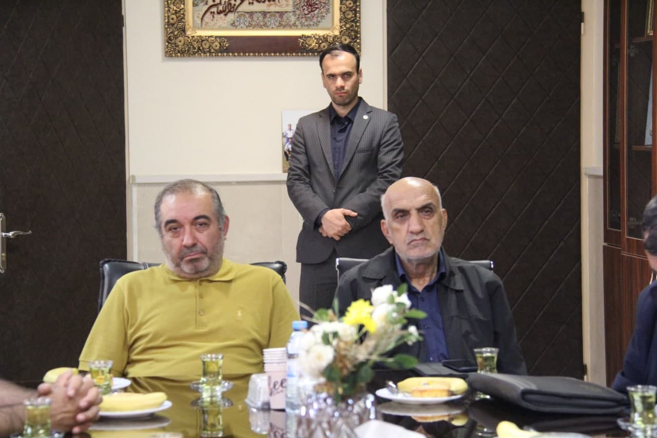 دیدار صمیمانه رئیس هیأت فوتبال استان با مدیر عامل جدید مس سونگون ورزقان