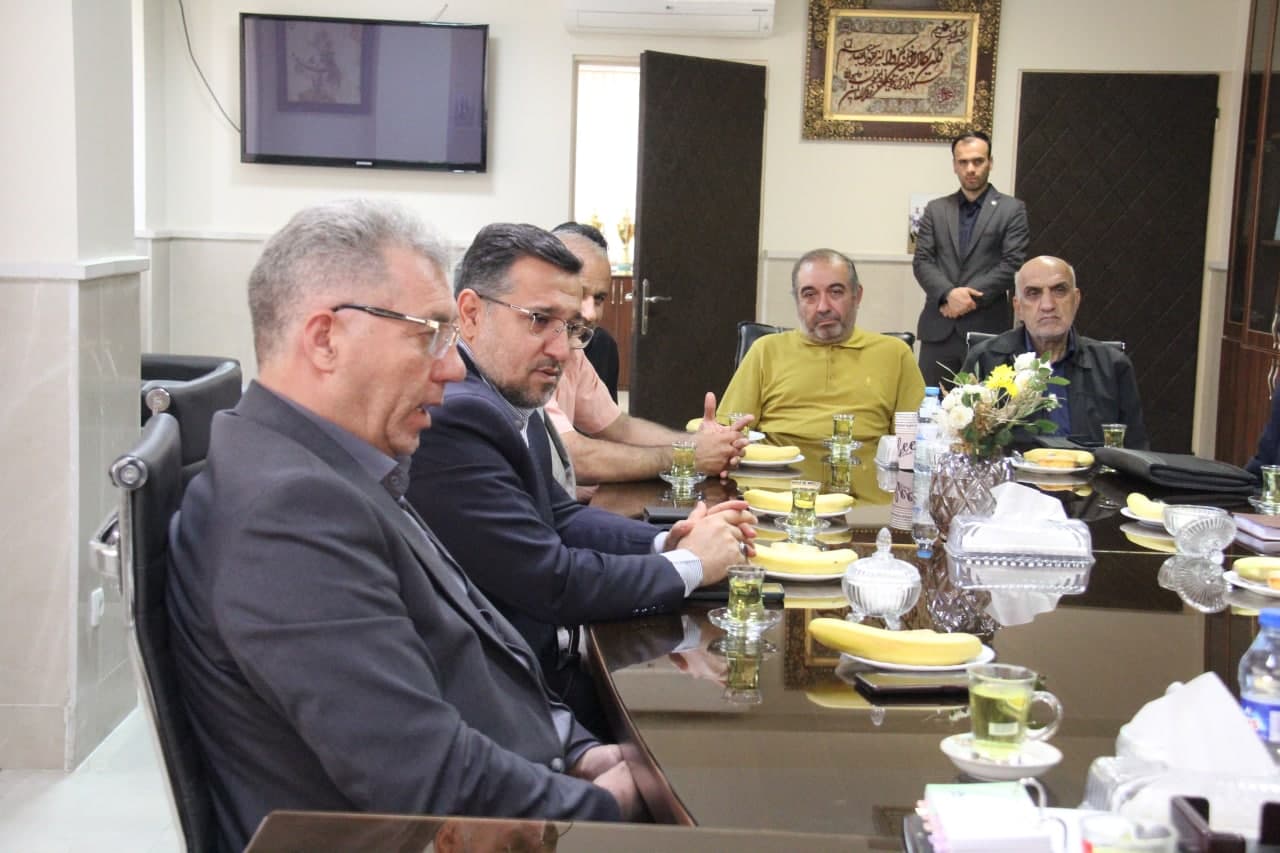 دیدار صمیمانه رئیس هیأت فوتبال استان با مدیر عامل جدید مس سونگون ورزقان