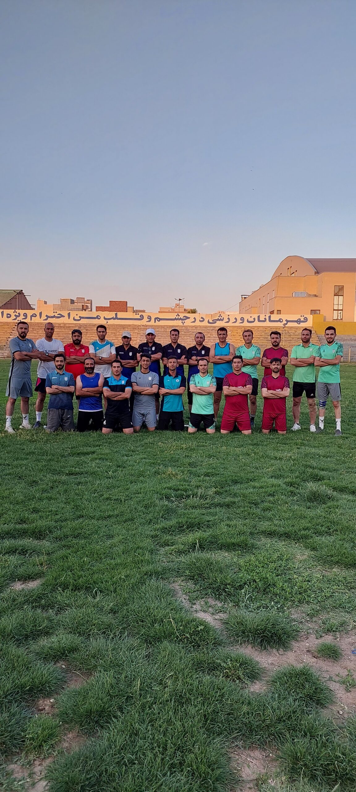 تست آمادگی جسمانی داوران فوتبال استان آذربایجان شرقی