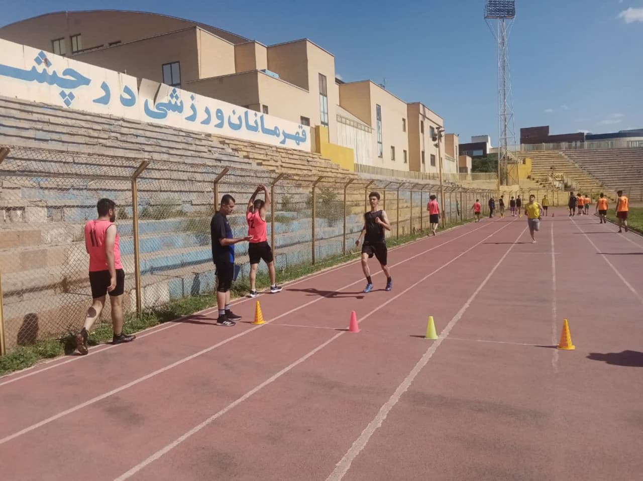 تست آمادگی جسمانی داوران فوتبال استان آذربایجان شرقی