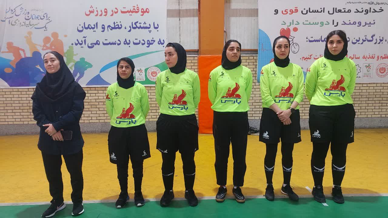 مسابقات لیگ فوتسال بانوان استان گرامیداشت یوم الله دهه مبارک فجر
