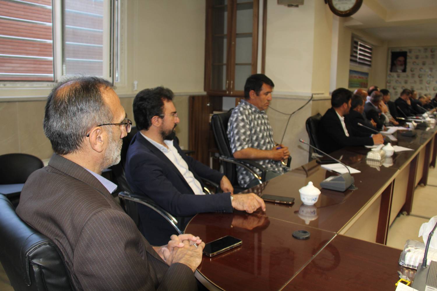 نشست صمیمی رئیس هیأت فوتبال استان با رؤسای هیأت فوتبال شهرستانها