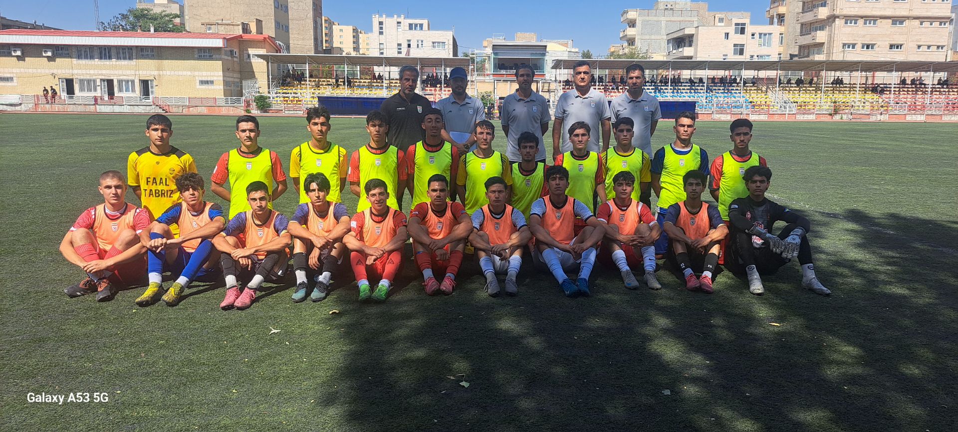 اردوی استعدادیابی تیم ملی فوتبال نوجوانان جمهوری اسلامی ایران در تبریز