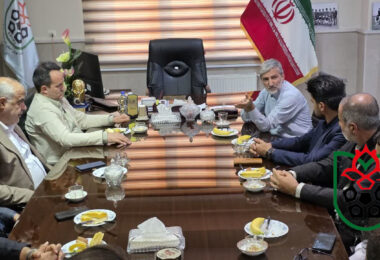 دیدار رئیس هیأت فوتبال استان با فرماندار شهرستان شبستر