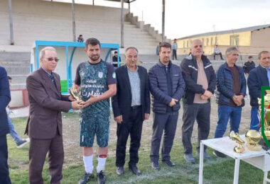 تیم آغمیون قهرمان لیگ فوتبال شهرستان سراب