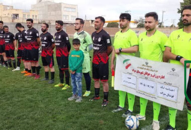 تیم آغمیون قهرمان لیگ فوتبال شهرستان سراب