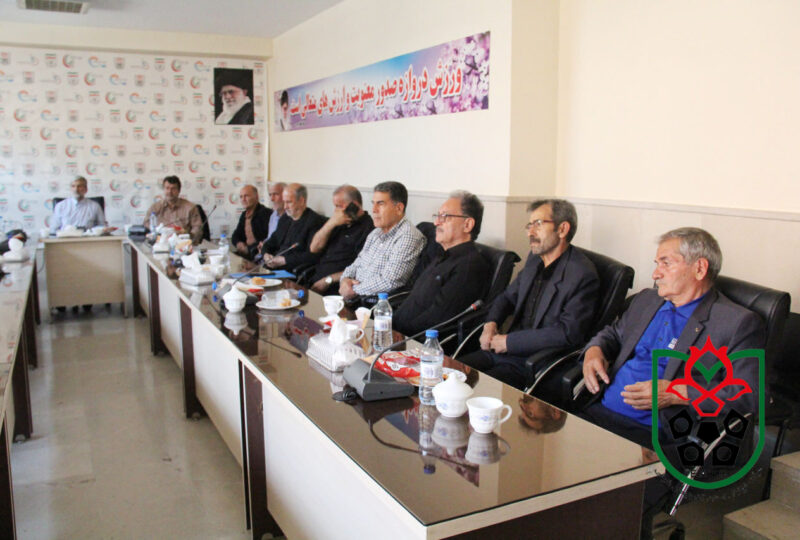 دیدار صمیمی پیشکسوتان فوتبال تبریز با رئیس هیأت فوتبال استان